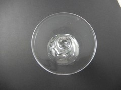Gorham Cherrywood Cut Crystal Footed Iced Tea Glass Goblet 6 7/8″ Tall 10 oz