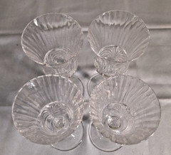 Wine Glass Aurea by Royal Crystal Rock RCR Stemware 7 3/4″ Tall Set of 4