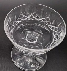 One Waterford Crystal Lismore Champagne Tall Sherbet Single Glass 4 1/8”