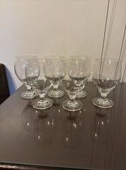 Vtg Shott Zwiesel Glas Set Of 6 Brandy Glasses 16 Oz Exc