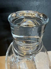 Lenox Crystal Whiskey Decanter & 2 Double Old Fashioned Glasses Bar Set