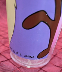 Vintage 1997 Looney Tunes Tasmanian Devil Drinking Glass Tumbler Monogram Int’l