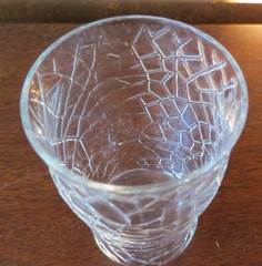 L.E. Smith By Cracky Clear 3 5/8” Flat Juice Glass/Tumbler(s)