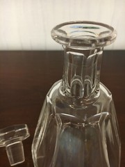 5 Crystal Carafes from Baccarat H: 16 cm (Price per Unit)