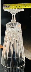 2 VTG Caitlin by Godinger Shannon Crystal Iced Tea Goblet Glasses Discontinued