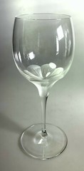 CRISTAL DE SEVRES PRIMAVERA WINE GLASS 6 1/2″ X 2 1/8″ MINT