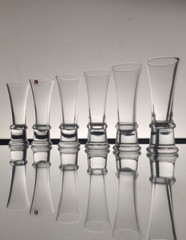 Tapio Wirkkala Iittala set of six shot glass «Kaleva» series