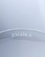 EXQUISITE SIGNED JOSAIR GERMANY CRYSTAL BEAUTIFULLY CUT 7 1/2″ WATER GOBLETS