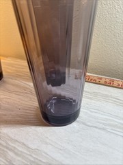Vintage Circle ware Amethyst Tumblers 6” Set Of 4
