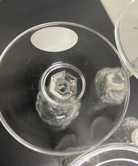 Set Of 4 Toscany Elite Fluted Champagne 8.25” Cocktail 24% Lead Crystal Glasses