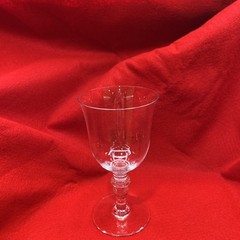Baccarat French Crystal Provence Water Goblet France Signed 6 3/4