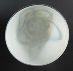 Dalian Drinking Glasses Tumblers Retro Snowflake Art Glass Candle Holder Vintage