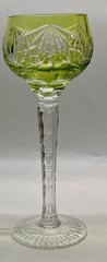 Set 5 Nachtmann Cut To Clear Green Blue Red Amethyst Amber Purple Cordials Shots