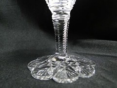 Stuart STU18, Cross Hatch & Fan Cuts: Champagne Flute (s), 7 3/8″ Tall