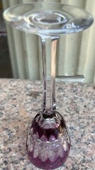 BACCARAT CRYSTAL LIQUOR COLOR GLASS COLBERT COLOR MINT