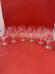 SCHOTT ZWIESEL Florida Brandy Cognac Shifter Glasses Germany Set Of 6