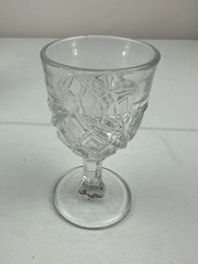 Vintage EAPG Set Of 5 Mini Wine Glasses