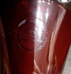 New Lenox Crimson Wine Glasses (Set of 4) 8 7/8″H Original Box
