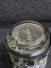 Vintage Libbey Dandelion Puff Smoky Gray Highball Tumblers Set 4 MCM