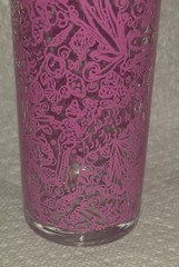 Lily Pulitzer 7 in cocktail glass tropical pink Tom Collins barware