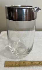 Vintage/MCM, Dorothy Thorpe, Juice/Cocktail Pitcher, Hand Blown Glass