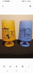 Tierra Zodiac Goblets, Complete Set , Matte finish Finish, Round Shape.