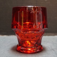 Viking Georgian Ruby Red 5 Oz Flat Tumbler 3 1/2 IN