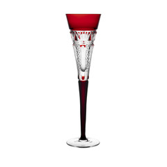 Waterford Times Square ‘Fortitude’ Ruby Red Champagne Flute
