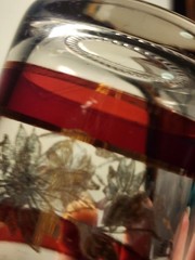 Antique Bohemian Tumbler, Whiskey Glass