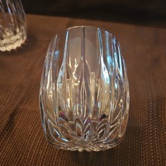Set Of 4 Mikasa Crystal PARK LANE Double Old Fashioned Glasses ~ 3 7/8″ ~ Lovely