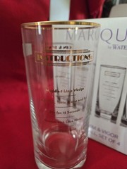 Marquis By Waterford New In Box Set Of 4 Vintage Vim & Vigor Recipe Highball…