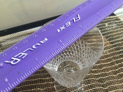 Royal Diamond by Fine Arts Crystal Wine 4 5/8»X 2 7/8» + juice glass 4 1/4X2.5