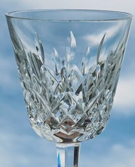 Waterford Lismore Claret Glass Lead Crystal Red Wine Glass 5 oz. Stemware 5 3/4″