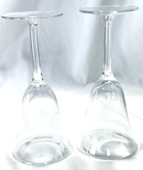 MCB35 by McBride Water/Wine Glasses Set Of Two 7 1/2″ Tall with 8oz Capacity