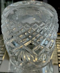 Waterford Cut Crystal Vodka Shooter Sullivan Pattern Mint Displayed Only