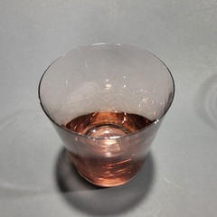 Estelle Colored Glass Rocks Whiskey Glass Amber Set of 3