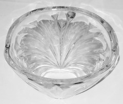 Vintage Dresden Bleikristall Vase Hand Crafted Lead Crystal 7.5 Inches Germany