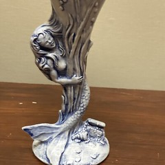 Lakeland Molds Ceramic Unicorn & Mermaid Goblets 8″ AWESOME