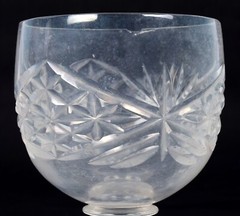 Nice Antique Rare Cut Crystal Wine Drinking Glass Decorative. G16-281