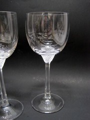 Set of 3 – Villeroy & Boch Octavie Claret Wine Glasses, 7 3/4″