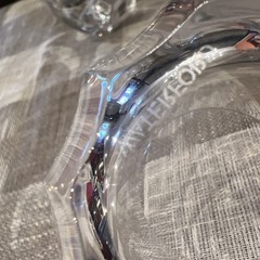 Waterford Mixology Argon Talon Clear Crystal Set Of 2 Tumblers DOF Glasses New