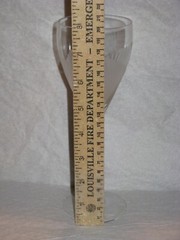 Lenox FANLIGHT Crystal Stemware 8″ Wine Glasses / Water Goblets x 4