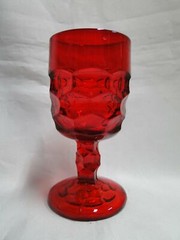 Viking Georgian Ruby Red, 6900: Wine Glass, 5 1/8″ Tall