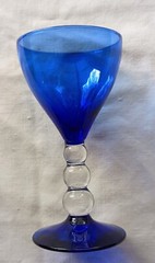 BRYCE – Cobalt Blue ARISTOCRAT – WINE GOBLET – 5″