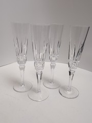 4 Caldas By Atlantis Champagne Flutes 8.75″