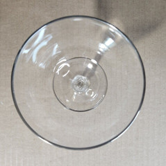 Lenox » MONTCLAIR» Crystal Platinum Trim Champagne/Tall Sherbert Glass 5 1/4″