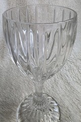 Mikasa Park Lane Crystal Goblets SN101/001 Set of 4 Full Lead Vintage Excellent