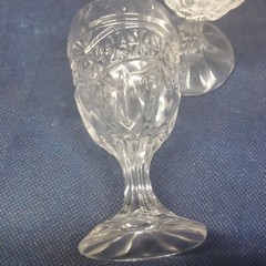 Vintage Crystal Stemmed 1.5 oz. Cordials Set/6