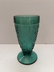 Replacement Tiara Sandwich Spruce Green 6-1/4″ Ice Tea Tumbler Indiana Glass
