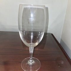 MILLER ROGASKA LAURA Crystal Wine Glass(es) Frosted Crystal Stem 8-1/2”